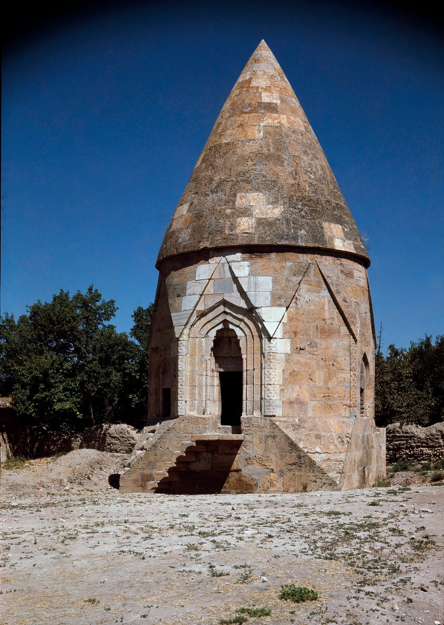 Widok grobowca Melika Gazi (XII wiek) autorstwa School Ottoman