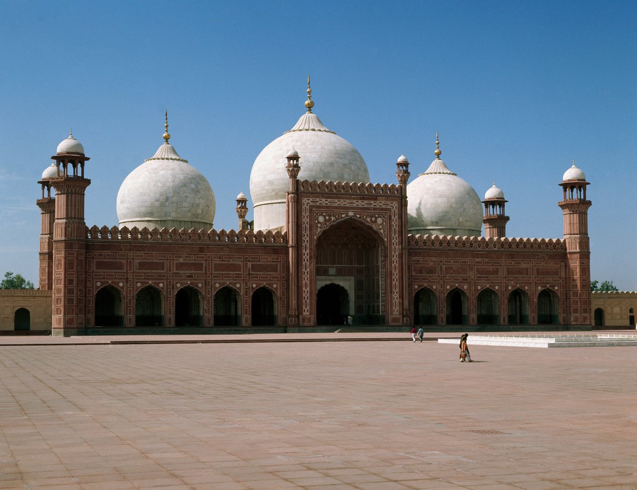 Królewski Meczet Badshahi autorstwa School Pakistani