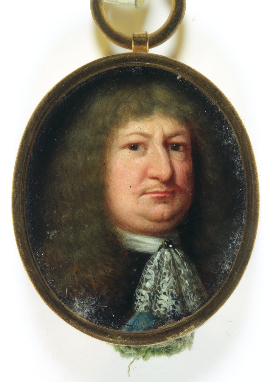 Fryderyk Wilhelm, elektor brandenburski (emalia) autorstwa School Prussian