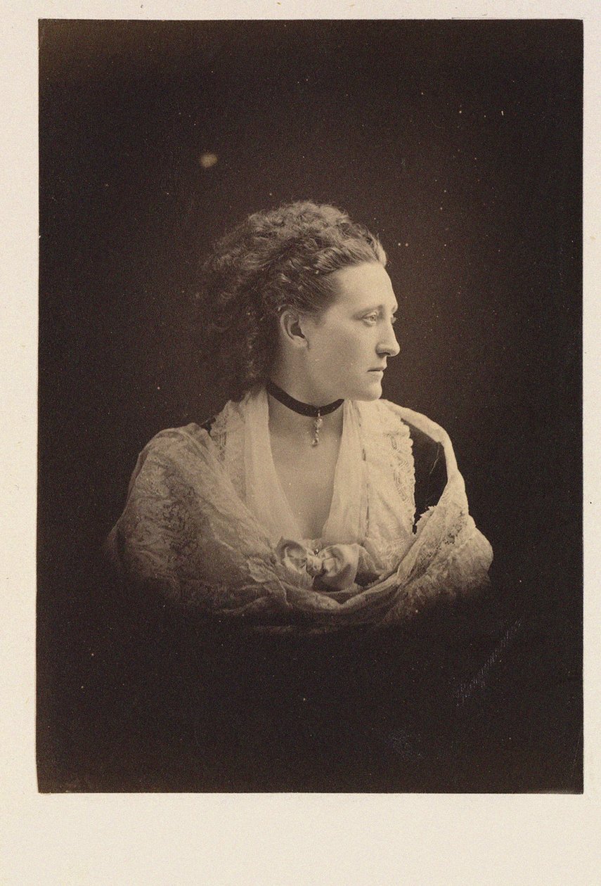 Marie Maximilianovna de Leuchtenberg - Księżniczka Maria Maximilianovna z Leuchtenbergu (1841-1914), Anonim. litografia autorstwa School Russian
