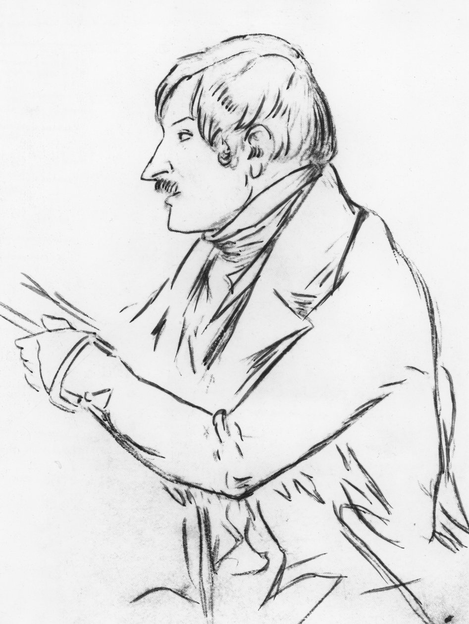 Nicolas Gogol autorstwa School Russian