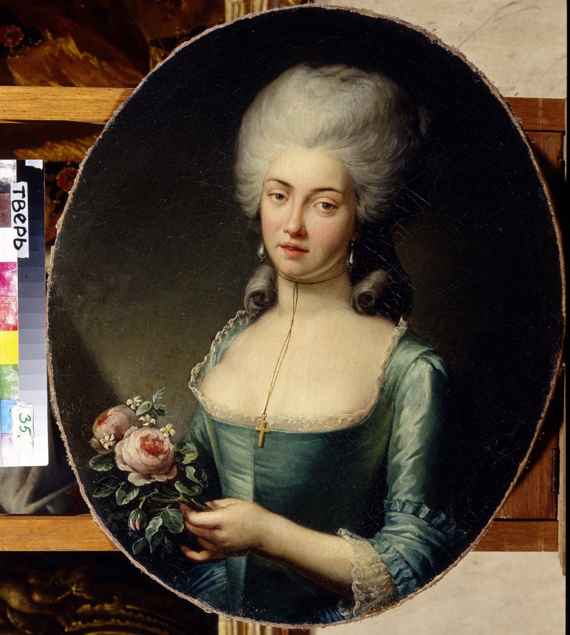 Portret hrabiny Natalii Aleksandrownej Repniny (z domu Kurakina autorstwa School Russian