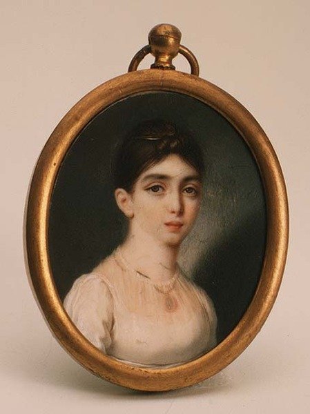 Portret Darii Michajłowej Opocziny (1788-1854) autorstwa School Russian