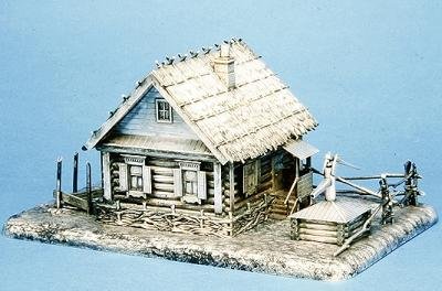 Model kompendium palacza Izby, Warsztat Faberge autorstwa School Russian
