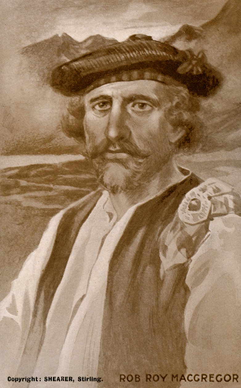 Rob Roy MacGregor (grawerunek) autorstwa School Scottish