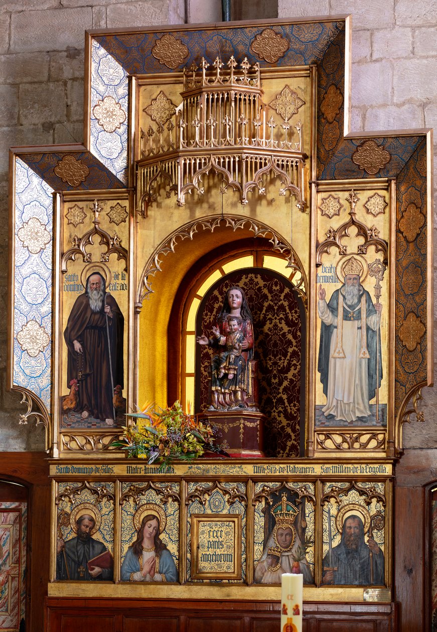 Ermitaż (Ermitaż Nuestra Señora de La Plaza). Wewnątrz. Ołtarz (zdjęcie) autorstwa School Spanish