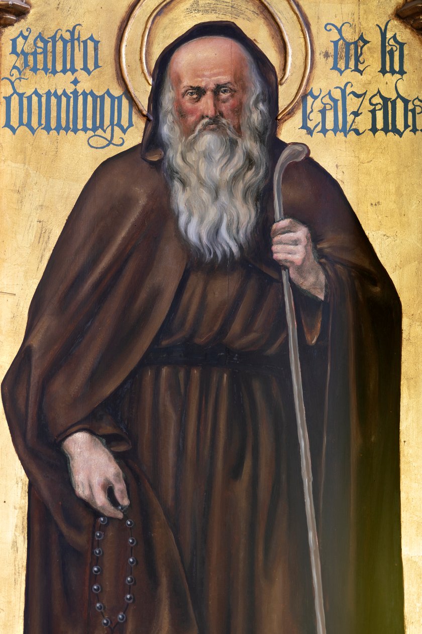 Ermitaż (Ermitaż Nuestra Señora de La Plaza). Wnętrze. Ołtarz. Szczegół. Ołtarz (obraz) autorstwa School Spanish