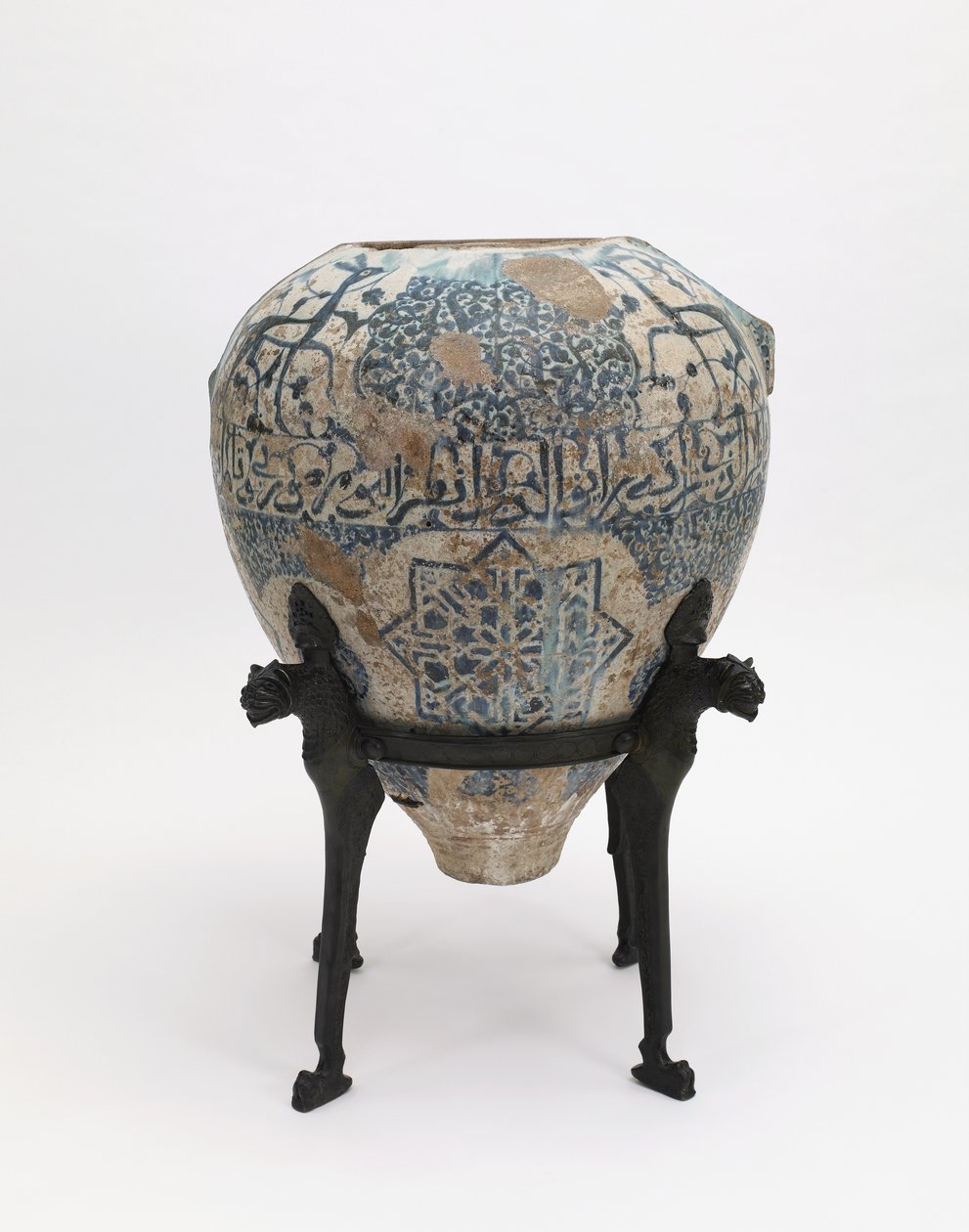 Waza Alhambra, dynastia Nasrydów, koniec XIV – początek XV w. (ceramika) autorstwa School Spanish