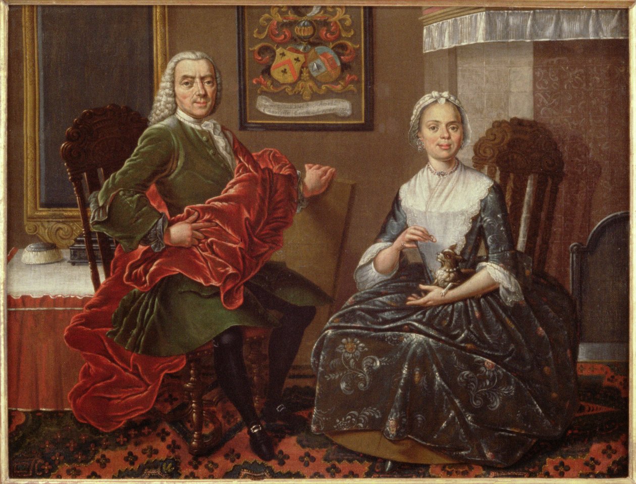 Portret zaręczynowy autorstwa School Swedish