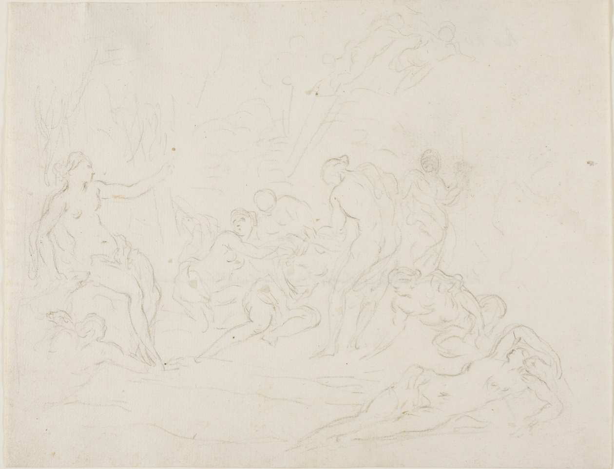Diana i Callisto autorstwa School of Nicolas Poussin
