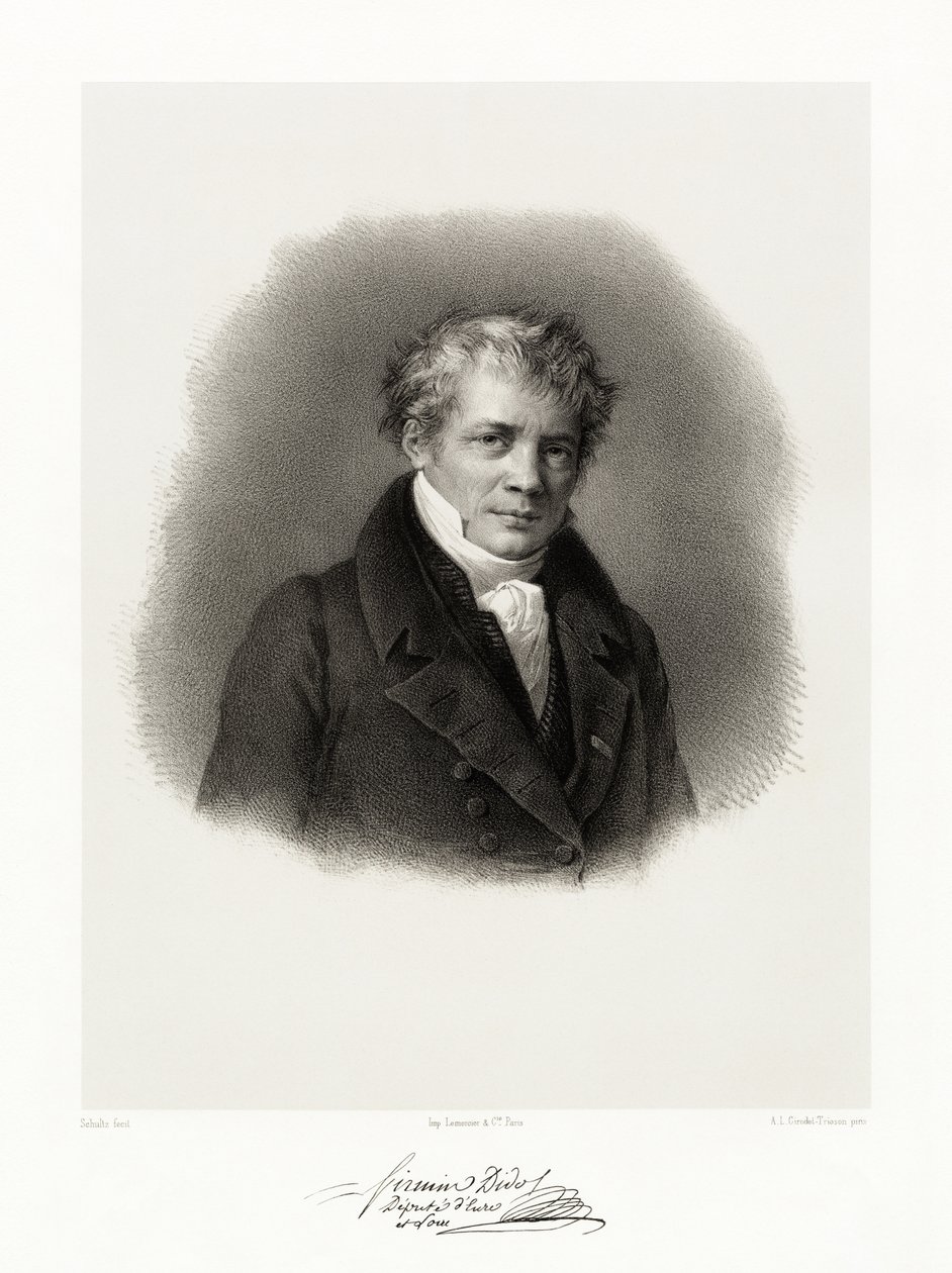 Firmin Didot, 1865-66 autorstwa Schultz