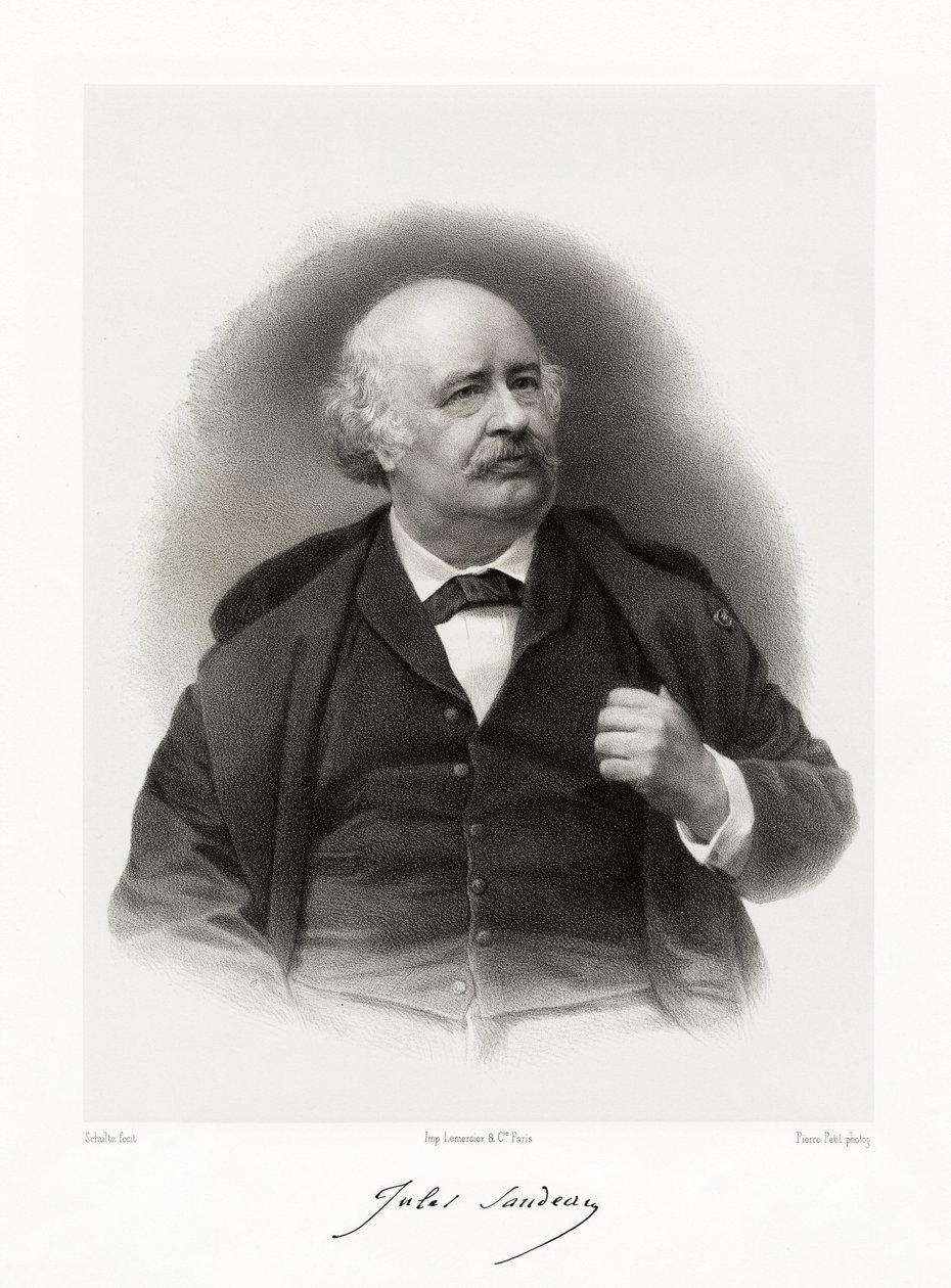 Jules Sandeau, 1865-66 autorstwa Schultz