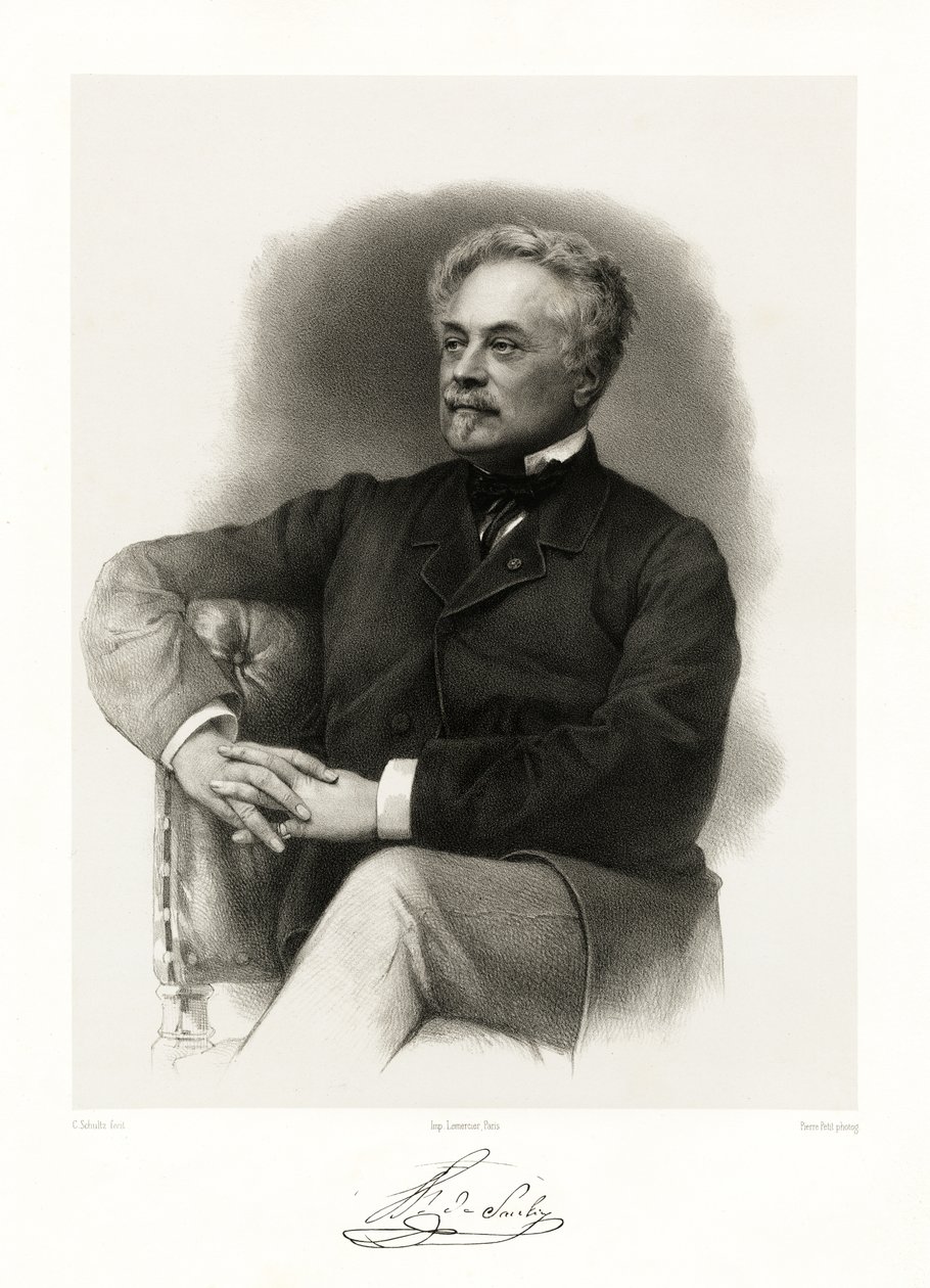 Louis Félicien Joseph, Caignart de Saulcy, 1865-66 autorstwa Schultz
