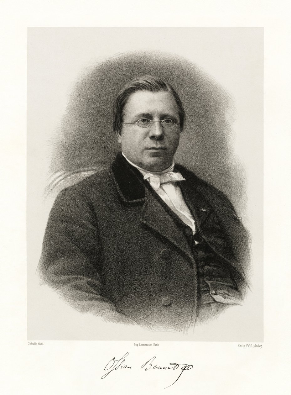 Pierre Ossian Bonnet, 1865-66 autorstwa Schultz