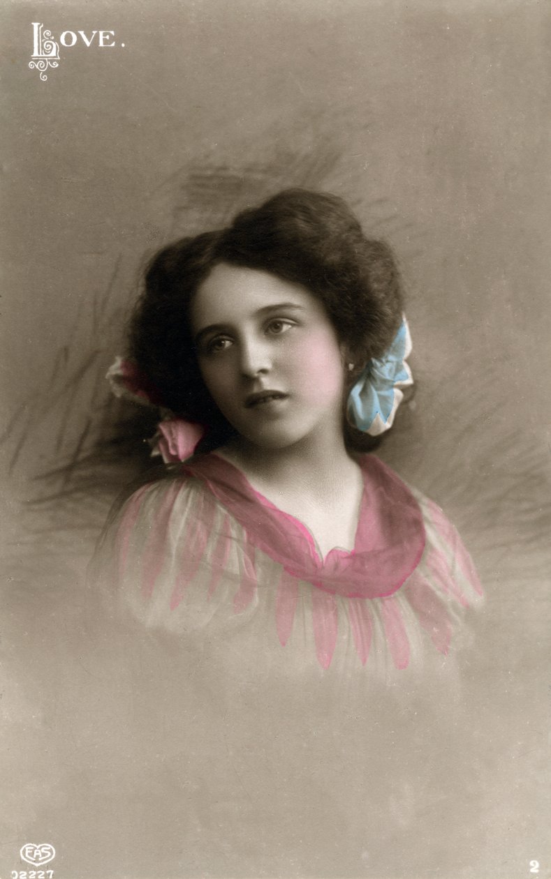 „Miłość”, c1890-1910 autorstwa Schwerdffeger and Co