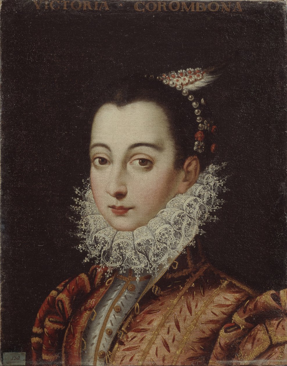 Portret Vittoria Accoramboni 1557-1585, c. 1580 autorstwa Scipione Pulzone