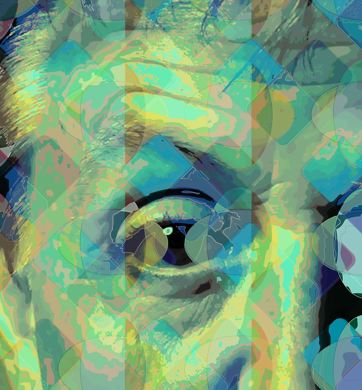 Oko McCartneya, 2013 (cyfrowo) autorstwa Scott J. Davis