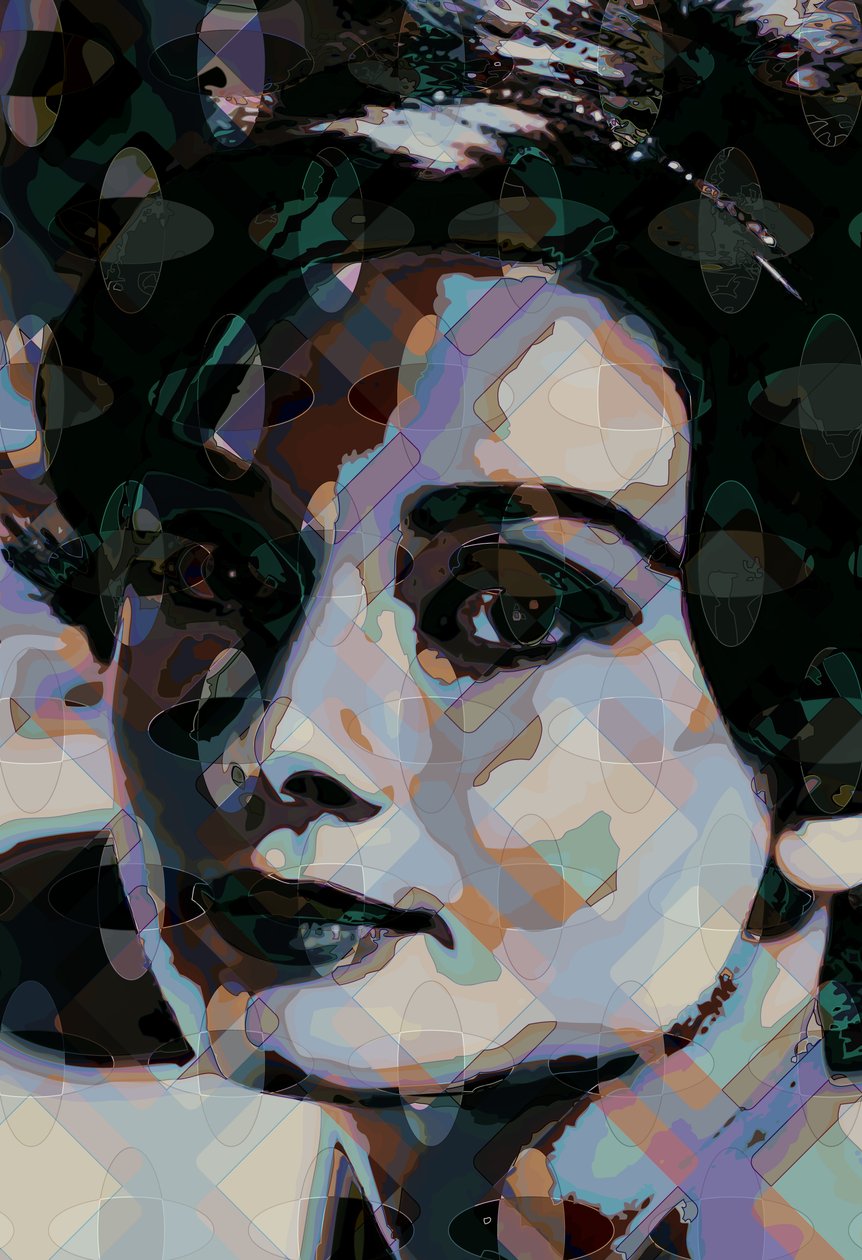 Hepburn 2, 2013 (cyfrowy) autorstwa Scott J. Davis