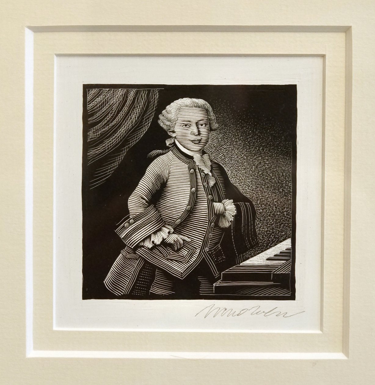 Mały Mozart autorstwa Scott McKowen
