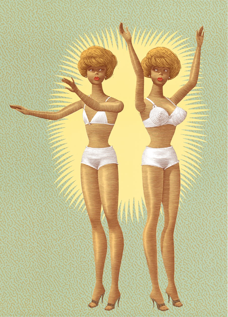 Mineola Twins autorstwa Scott McKowen