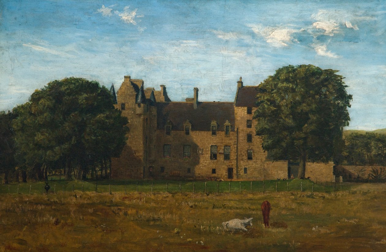 Zamek Kellie, Fife autorstwa Scottish School