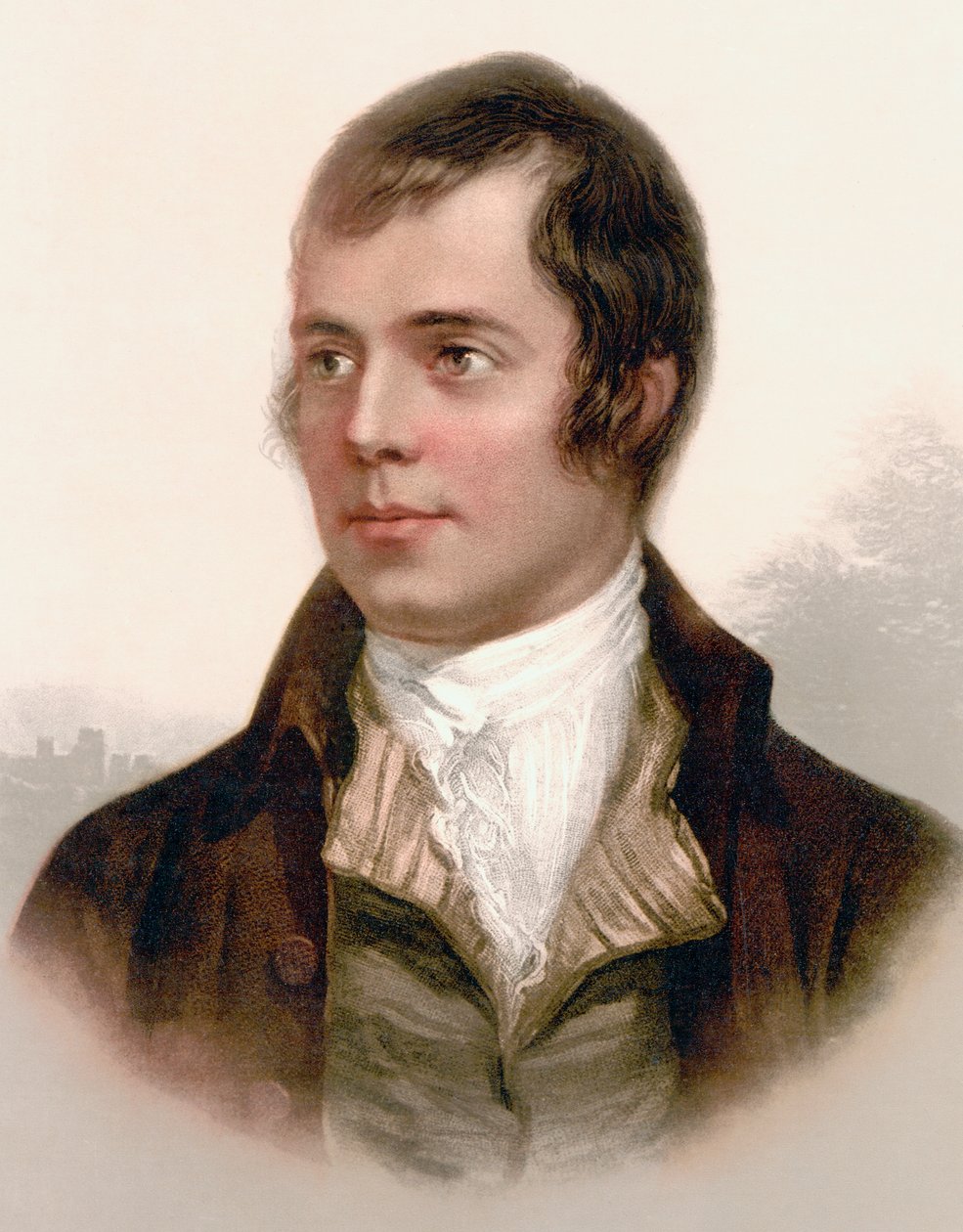 Robert Burns, po XIX-wiecznej grafice autorstwa Scottish School