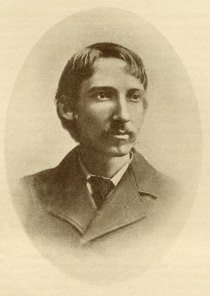 Robert Louis Balfour Stevenson (1850-94) autorstwa Scottish School
