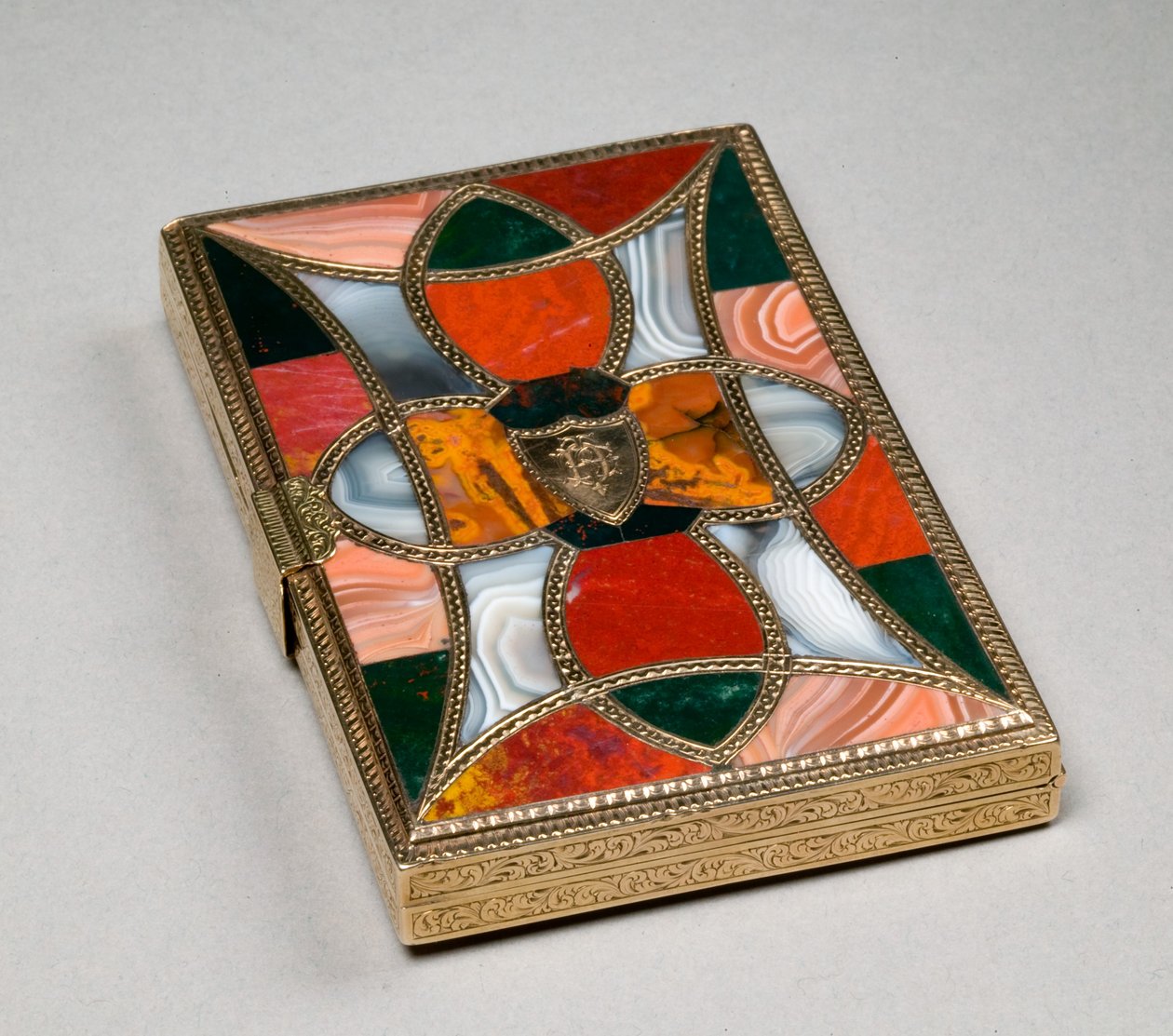 Etui na karty, ok.1850 autorstwa Scottish School