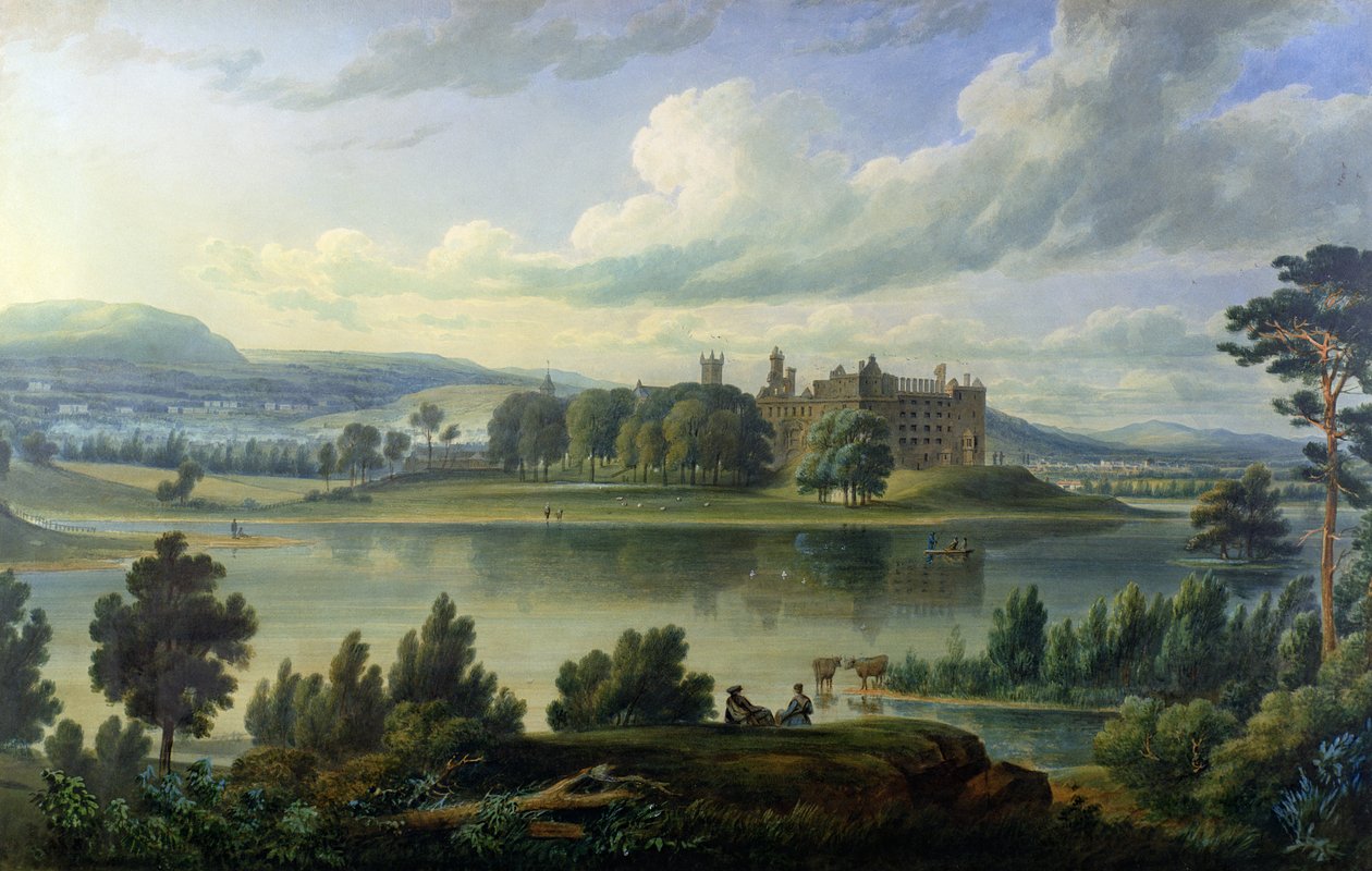 Pałac Linlithgow autorstwa Scottish School