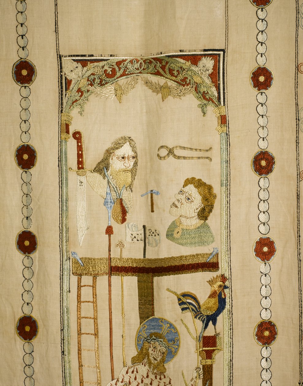 Sztandar Fetternear, c.1520 (haft) autorstwa Scottish School