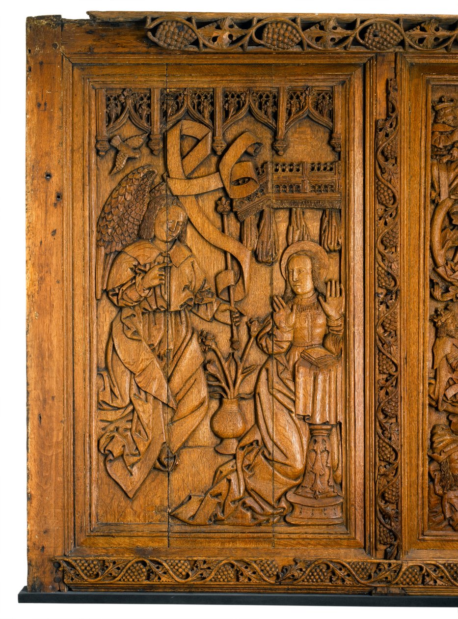 Zwiastowanie z paneli Beaton, 1524-37 autorstwa Scottish School