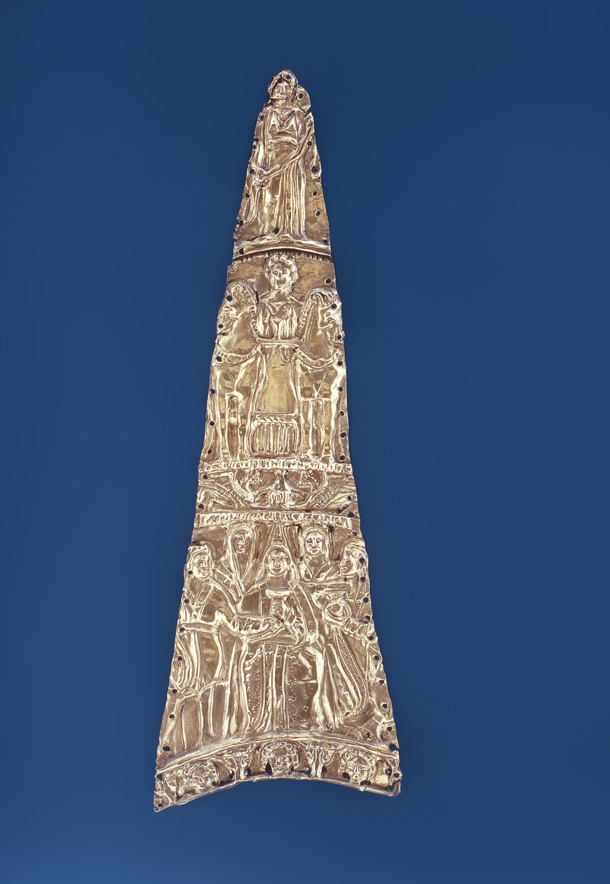 Tablica z boginią (złoto) autorstwa Scythian