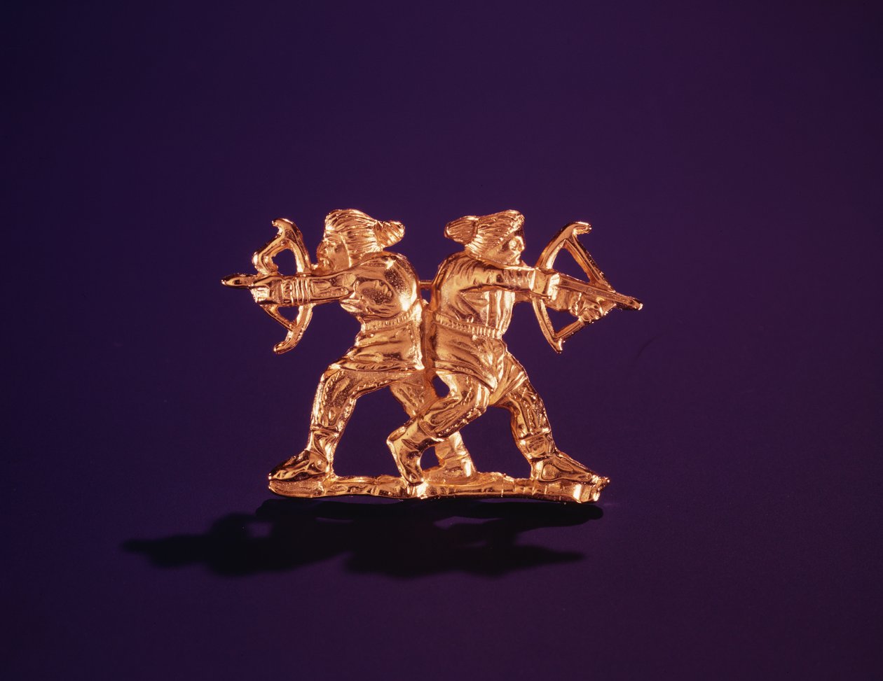 Dwóch łuczników (złoto) autorstwa Scythian