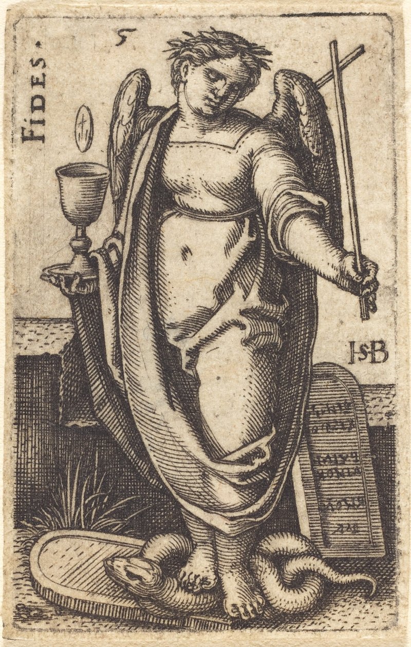 Fides autorstwa Sebald Beham