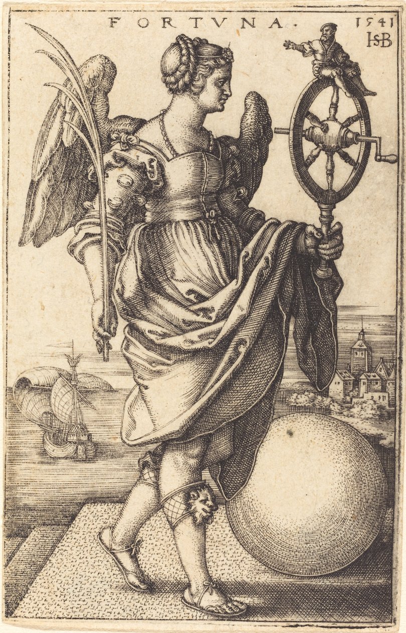 Fortuna autorstwa Sebald Beham