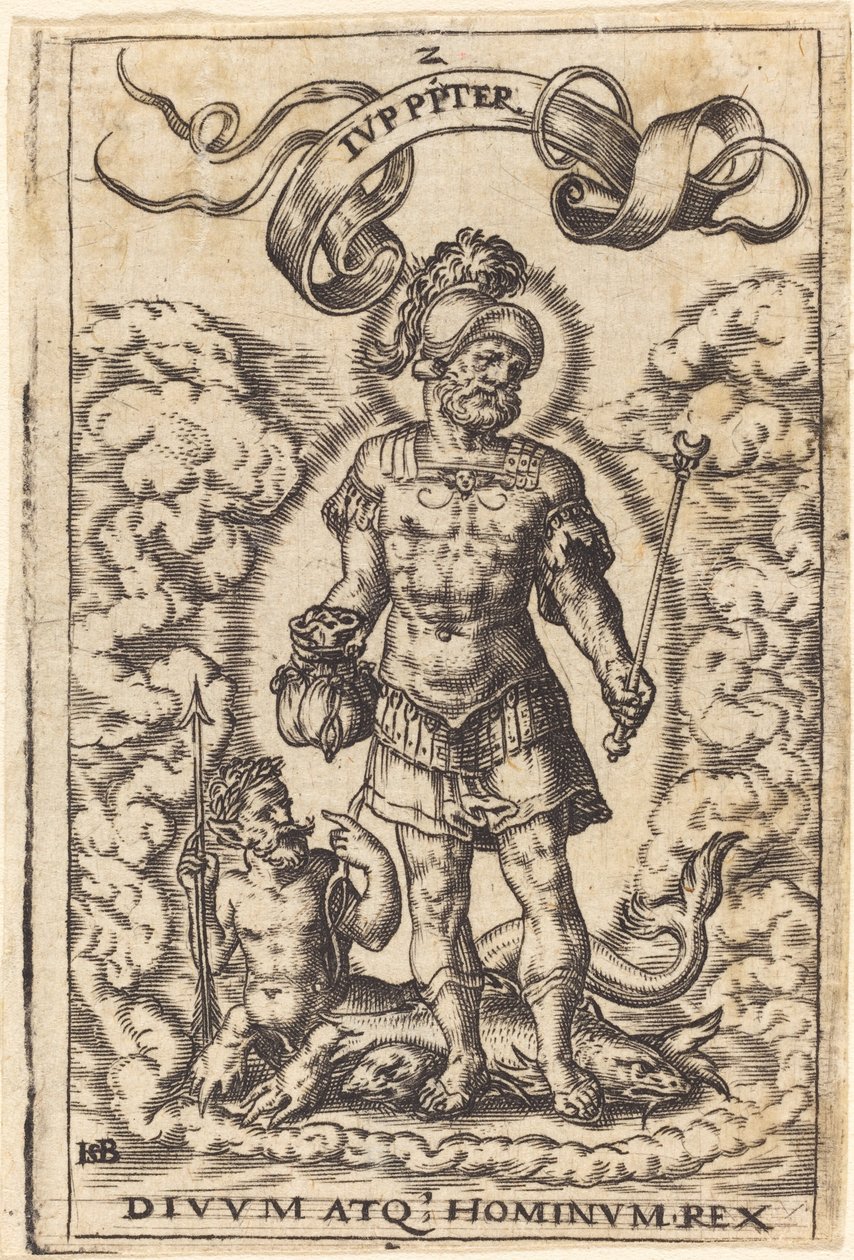 Jowisz autorstwa Sebald Beham