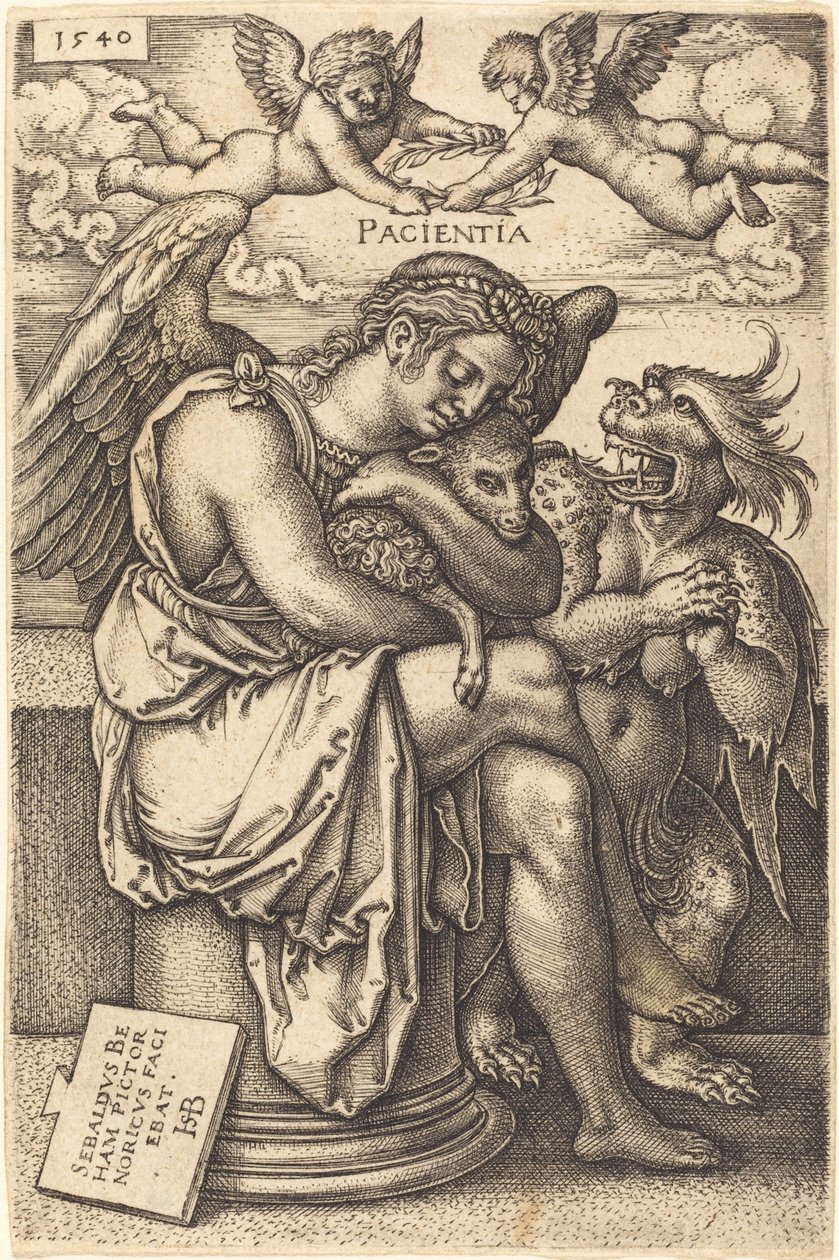 Cierpliwość autorstwa Sebald Beham