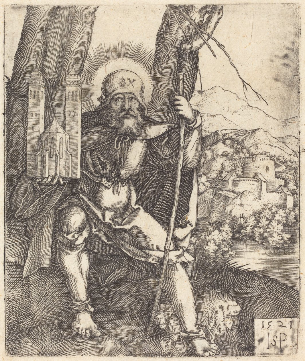 Święty Sebald autorstwa Sebald Beham