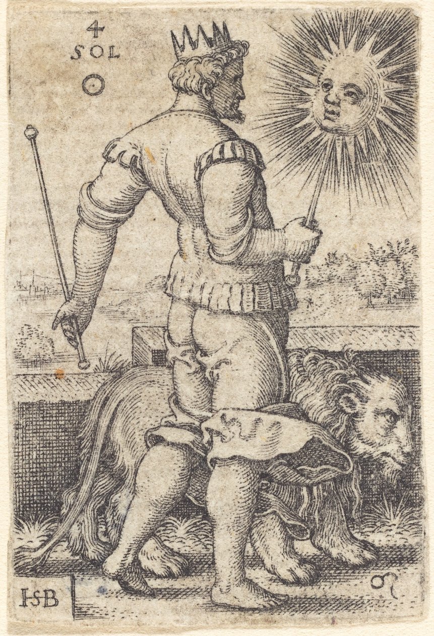 Sol autorstwa Sebald Beham