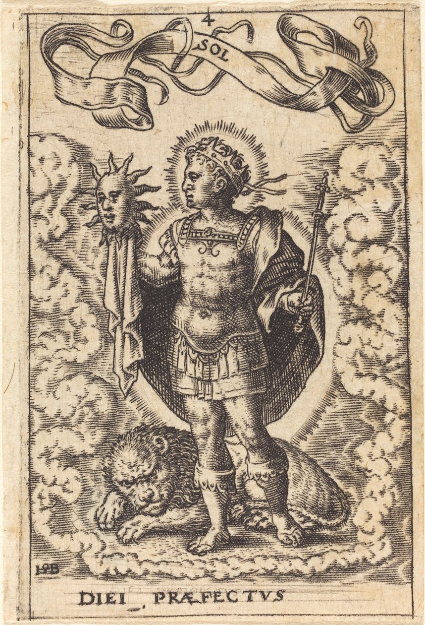 Sol autorstwa Sebald Beham