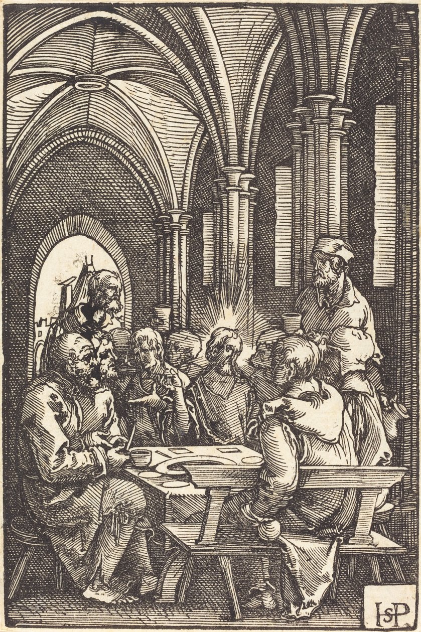 Ostatnia Wieczerza autorstwa Sebald Beham
