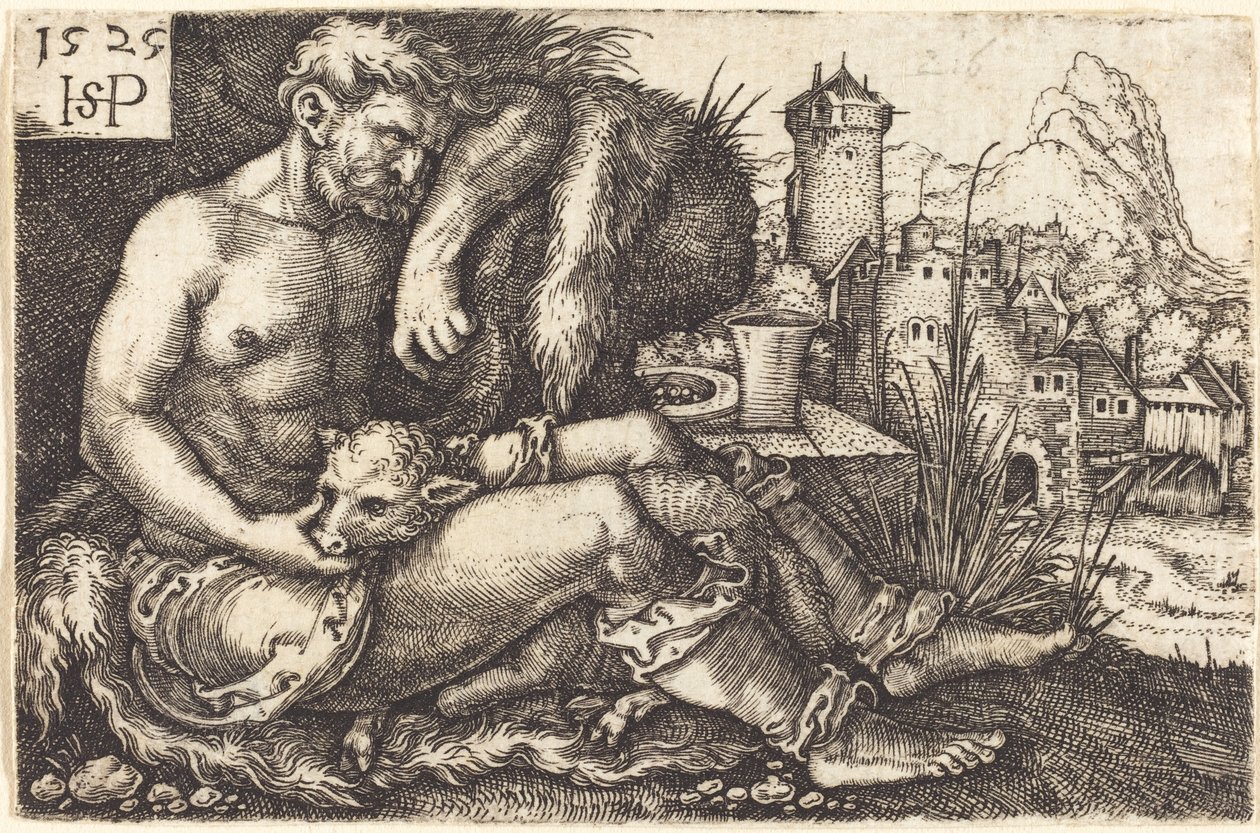 Pasterz autorstwa Sebald Beham