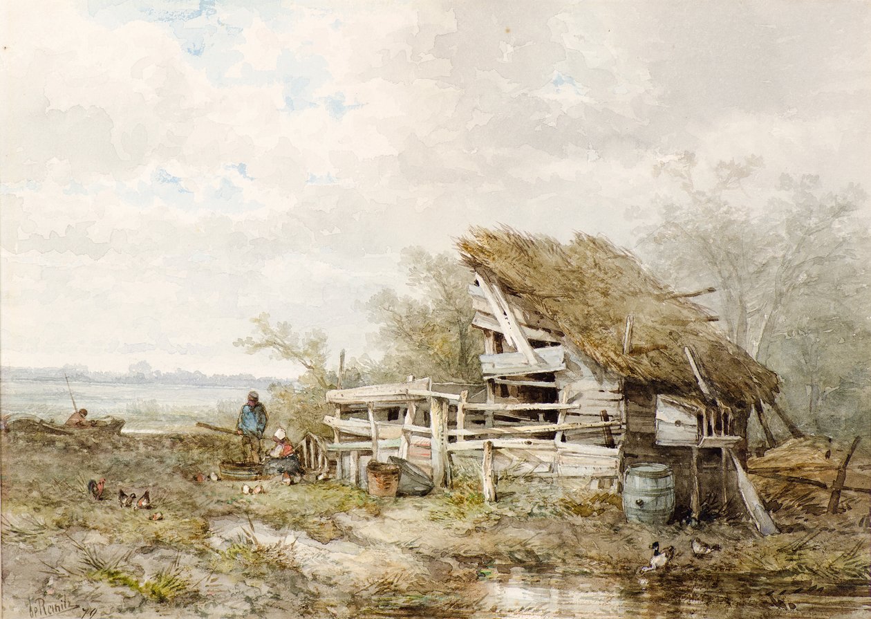 Krajobraz autorstwa Sebastiaan Mattheus Sigismund de Ranitz