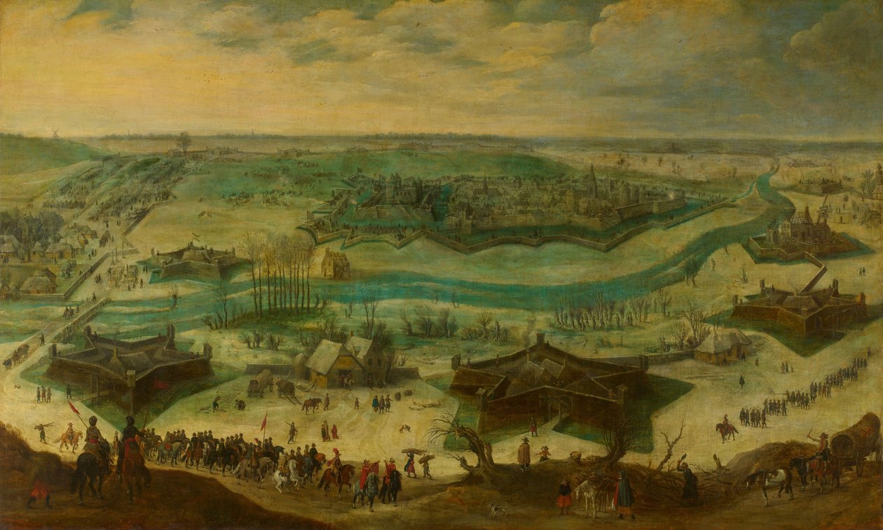 Oblężenie Julicha, 1621-22 autorstwa Sebastiaen Vrancx (attributed to)