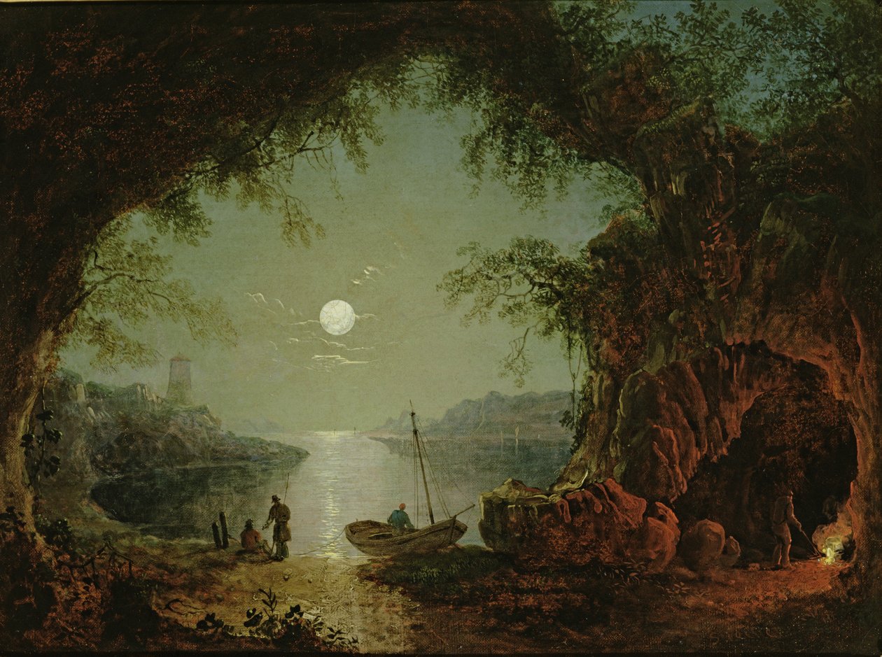 Księżycowa zatoczka autorstwa Sebastian Pether