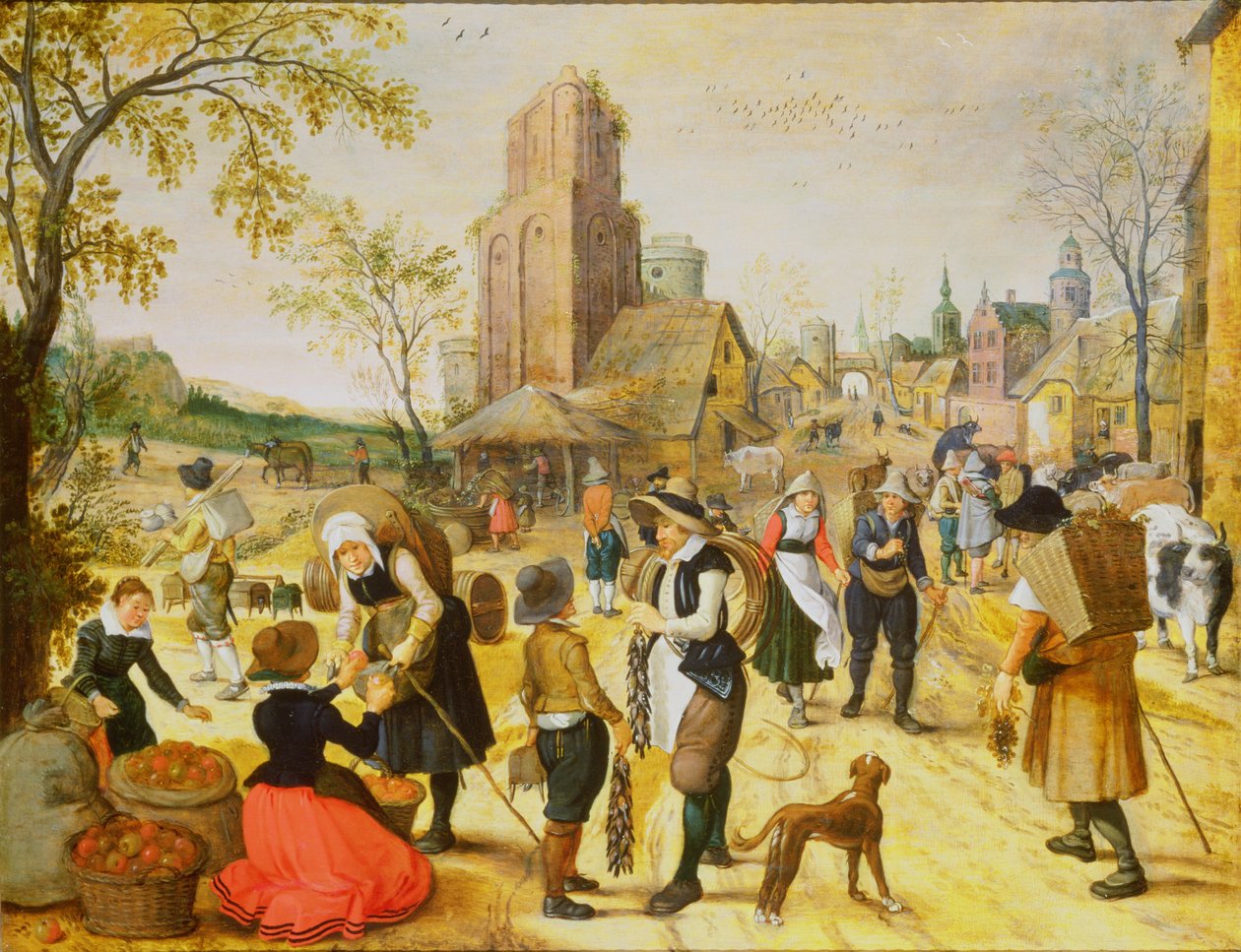 A Village Kermesse autorstwa Sebastian Vrancx