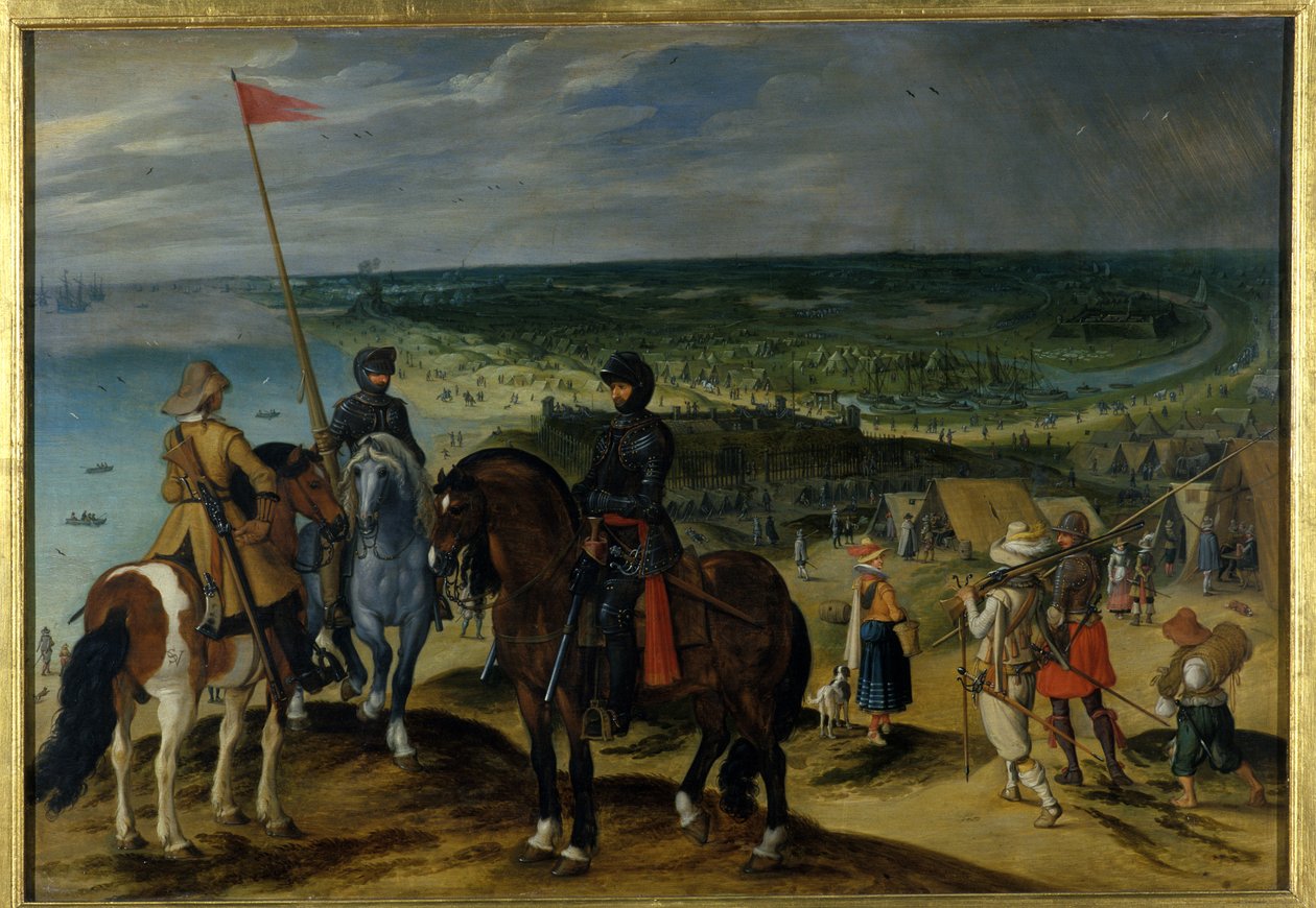 Scena bitwy, 1601-15 autorstwa Sebastian Vrancx
