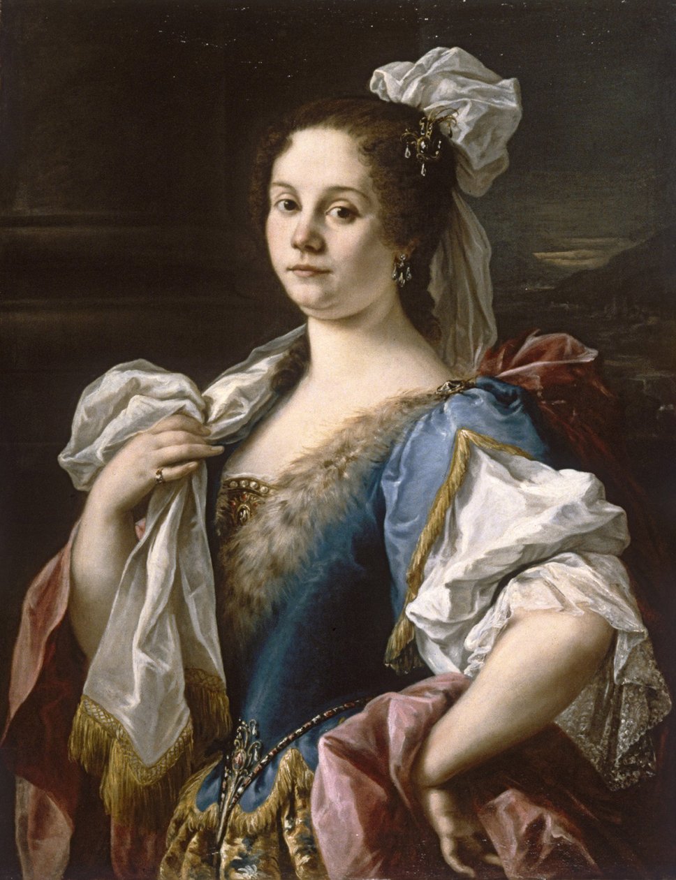 Portret szlachcianki, ok. 1750 autorstwa Sebastiano Ceccarini
