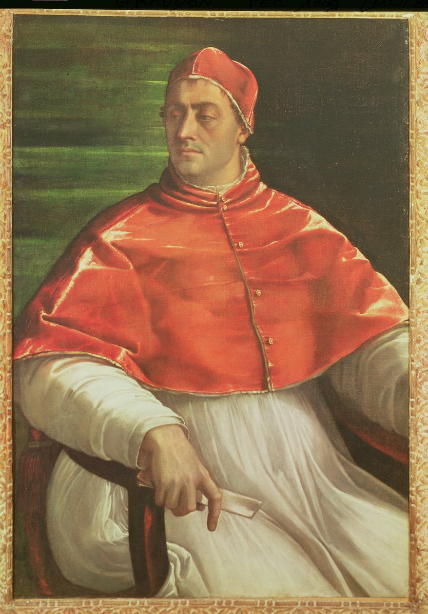 Papież Klemens VII (1478-1534) c.1526 autorstwa Sebastiano del Piombo