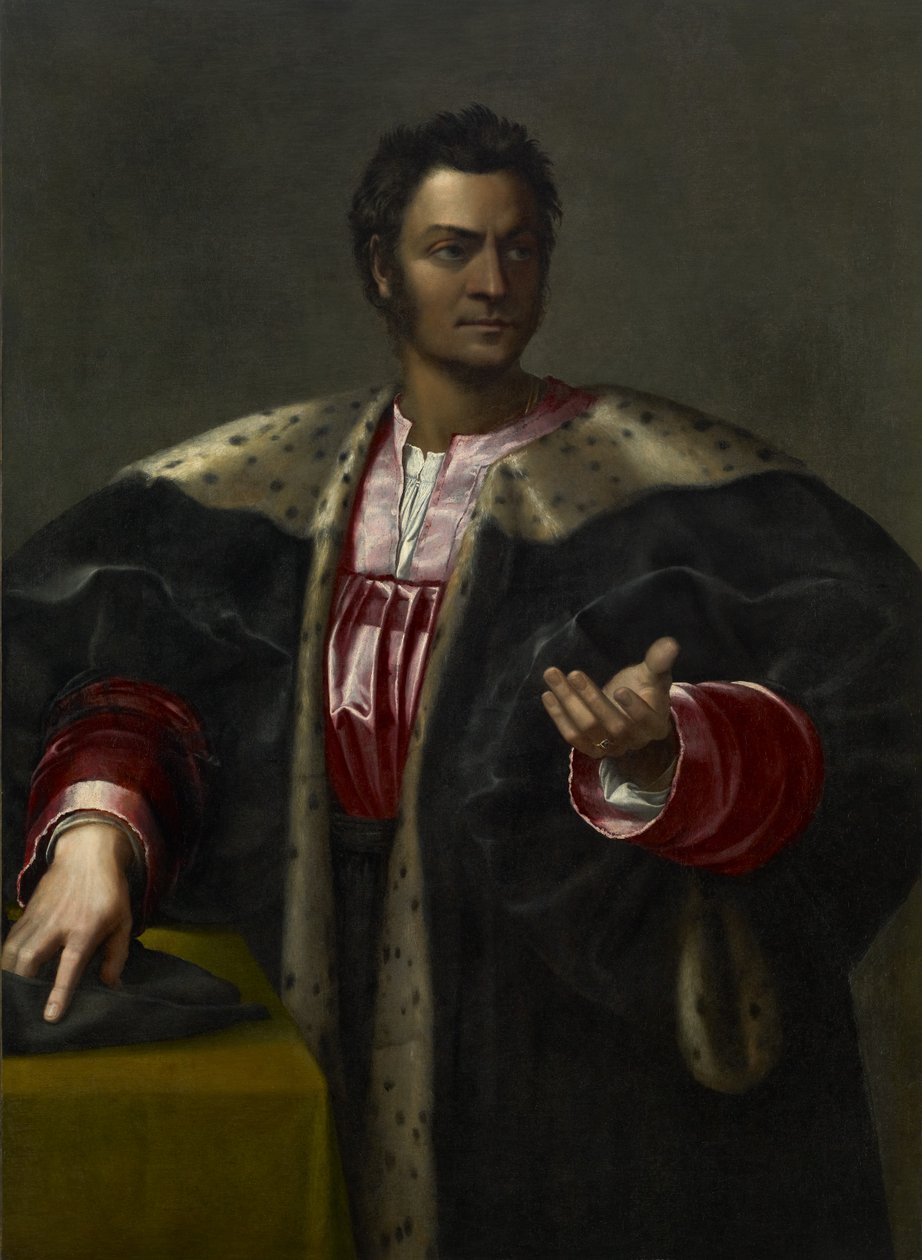 Anton Francesco degli Albizzi, 1525 autorstwa Sebastiano del c.1485 1547 Piombo